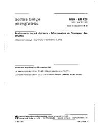 NBN EN 429:1993