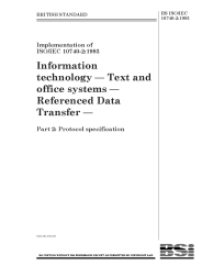 BS ISO/IEC 10740-2:1993