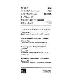 IEC 60050-702:1992