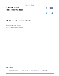 NBN EN 13862:2021