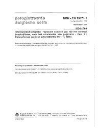 NBN EN 29171-1:1993