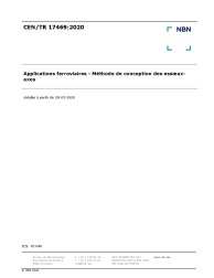 CEN/TR 17469:2020