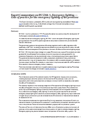 BS 5266-1:2016 ExComm (Fire)