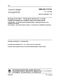 NBN EN 1117/A1:2003