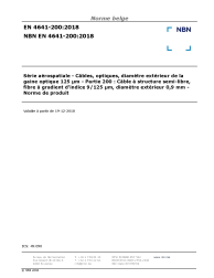 NBN EN 4641-200:2018