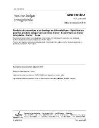 NBN EN 508-1:2014