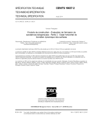 CEN/TS 16637-2:2014