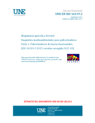 UNE-EN ISO 16119-2:2013