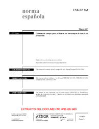 UNE-EN 960:2007 (R2021)