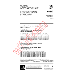 IEC 60317-15:1990/AMD1:1997
