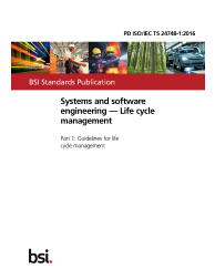 PD ISO/IEC TS 24748-1:2016
