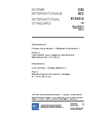 IEC 61243-2:1995/AMD2:2002