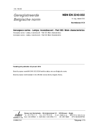 NBN EN 2240-002:2010