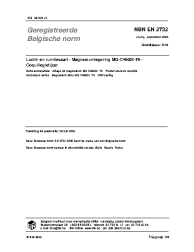 NBN EN 2732:2005