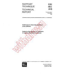 IEC TR 60815:1986