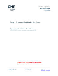 UNE 103809:2023