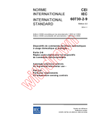 IEC 60730-2-9:2000+AMD1:2002+AMD2:2004 Consolidated