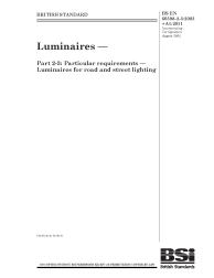 BS EN 60598-2-3:2003+A1:2011