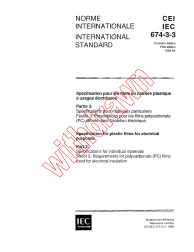 IEC 60674-3-3:1992