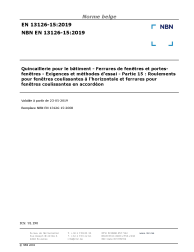 NBN EN 13126-15:2019