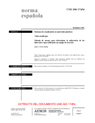 UNE-ISO 17454:2007 (R2020)