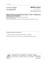 NBN EN 15436-4:2009