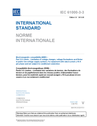 IEC 61000-3-3:2013