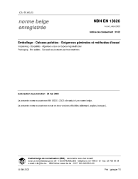 NBN EN 13626:2003