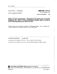 NBN EN 1514-4:1997