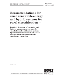 DD IEC/TS 62257-8-1:2007