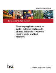 PD ISO/TS 18684:2015