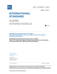IEC 61800-7-203:2015