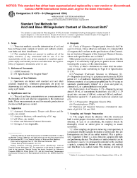 ASTM D4370-84(1994) (R2001)