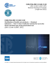 CAN/CSA-ISO 11140-3:18 (R2023)