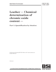 BS EN ISO 5398-1:2007