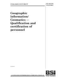 PD ISO/TR 19122:2004