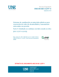 UNE-EN ISO 11297-4:2018