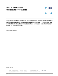 CEN ISO/TS 7849-2:2022