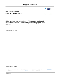 NBN ISO 7496-2:2022