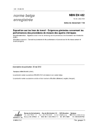 NBN EN 482:2012