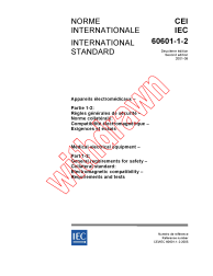 IEC 60601-1-2:2001