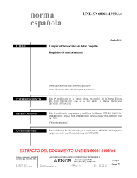 UNE-EN 60081:1999/A4:2011