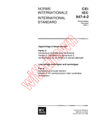 IEC 60947-4-2:1995