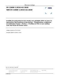 NBN EN 12608-1:2016+A1:2020
