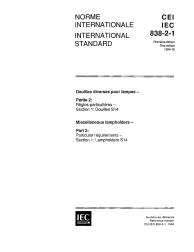 IEC 60838-2-1:1994