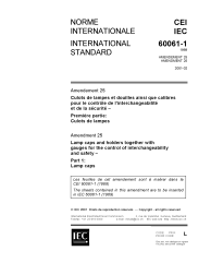 IEC 60061-1:1969/AMD25:2001