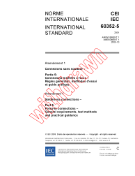 IEC 60352-5:2001/AMD1:2003