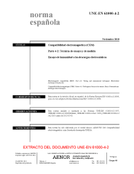 UNE-EN 61000-4-2:2010