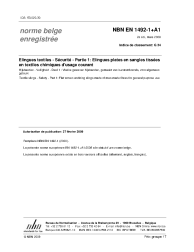 NBN EN 1492-1+A1:2009