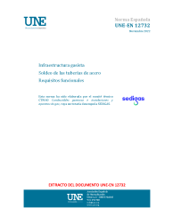 UNE-EN 12732:2022